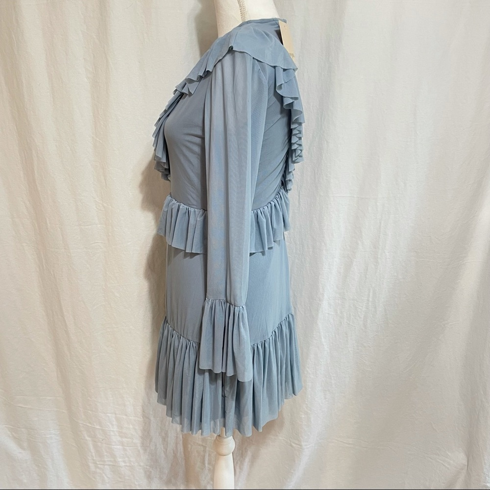 Showpo. Gal Like You Ruffle Dress - Picture 3 of 8